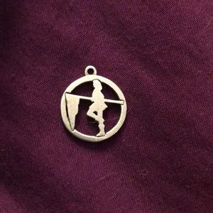 Color guard girl James Avery charm